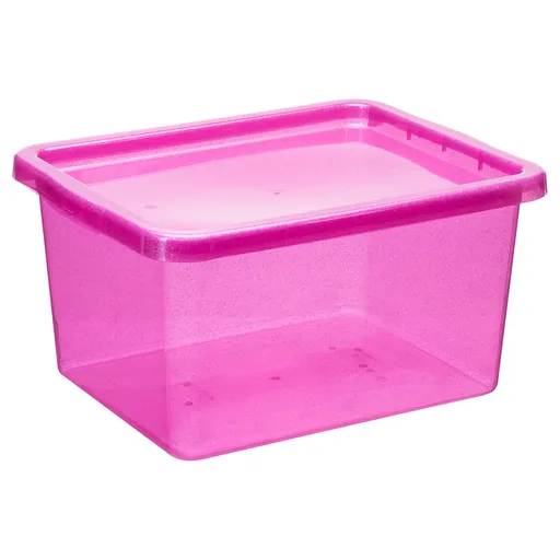 PLAST TEAM - Box BASIC 20L Pink Glitter