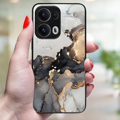MY ART Ochranný kryt pre Oppo Reno13 Pro 5G GREY MARBLE (140)