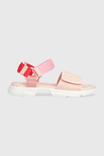 Detské sandále Pepe Jeans VENTURA SANDAL ružová farba