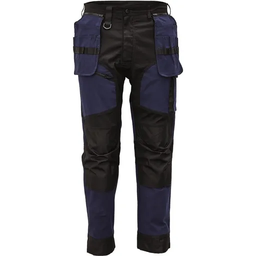 Cerva Pánske pracovné nohavice KEILOR - Tmavomodrá | 52