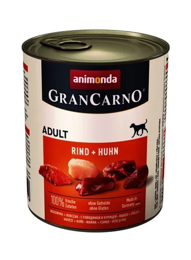 Konzerva Animonda Gran Carno Adult hovädzie a kura 800g