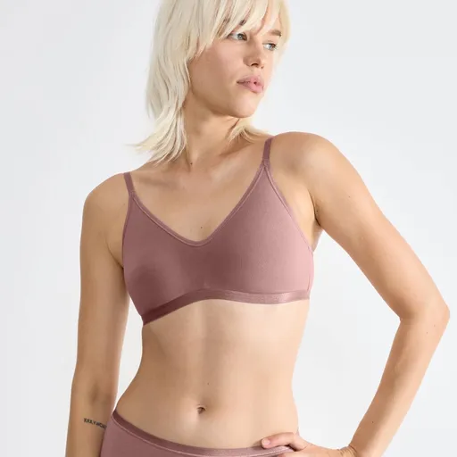 Podprsenka Go Daily Coton zo strečovej bavlny, bez kostíc