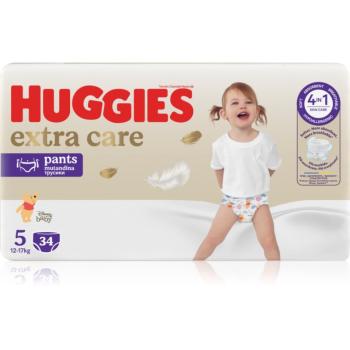 Huggies Extra Care Pants Size 5 jednorazové plienkové nohavičky 12 - 17 kg 34 ks