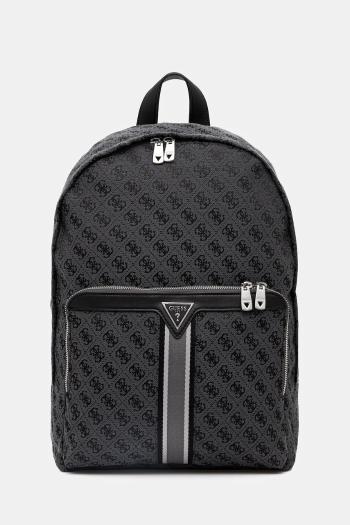 Ruksak Guess MILANO pánsky, šedá farba, veľký, vzorované, HMMIST P5111