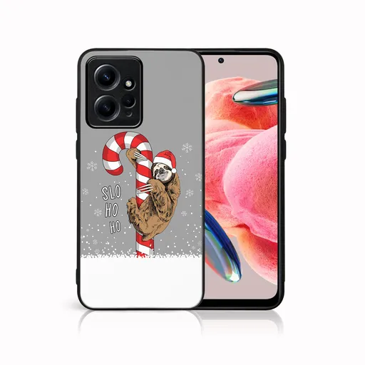 MY ART Kryt s vianočným dizajnom Xiaomi Redmi Note 12 CANDY (076)