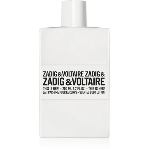 ZADIG&VOLTAIRE THIS IS HER! telové mlieko pre ženy 200 ml