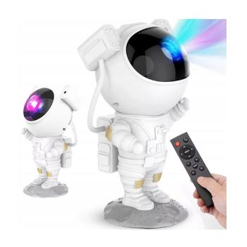 Hviezdny LED projektor astronaut