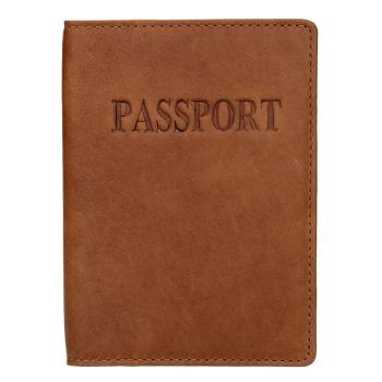Pánský obal na cestovní pas Lagen Petrov - hnědá