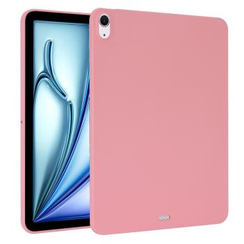 RUBBER Ochranný kryt pre Apple iPad Air 11 2024 svetloružový