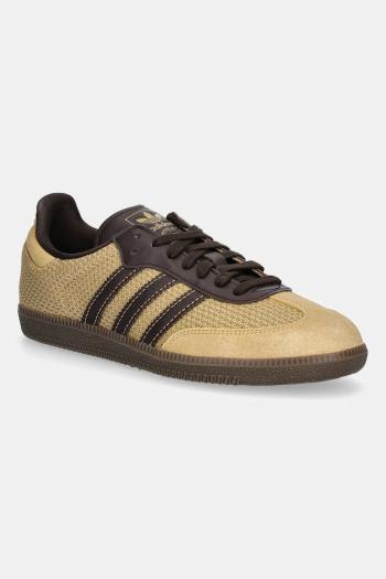 Tenisky adidas Originals Samba OG zelená farba, JR0884