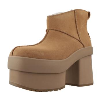 UGG  W NEW HEIGHTS PLATFORM MIN  Čižmy Hnedá