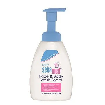 SEBAMED Detská umývacia pena na tvár a telo 400 ml (4103040001726)