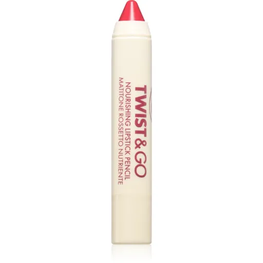 puroBIO Cosmetics Twist&Go vyživujúci rúž v ceruzke odtieň Raspberry Red 2.9 g