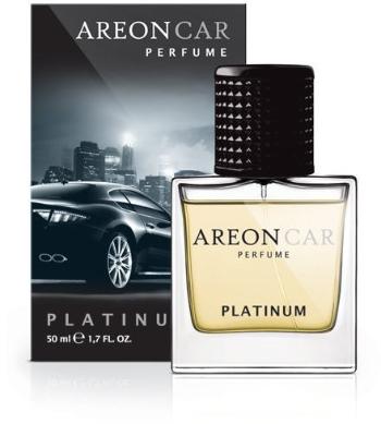 Autóillatosító AREON PERFUME GLASS 50ml Platinum