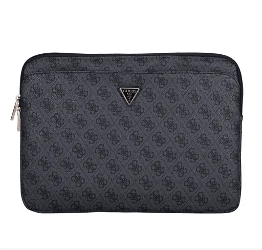 Guess PU 4G Triangle Logo Obal pre Notebook 14" Black