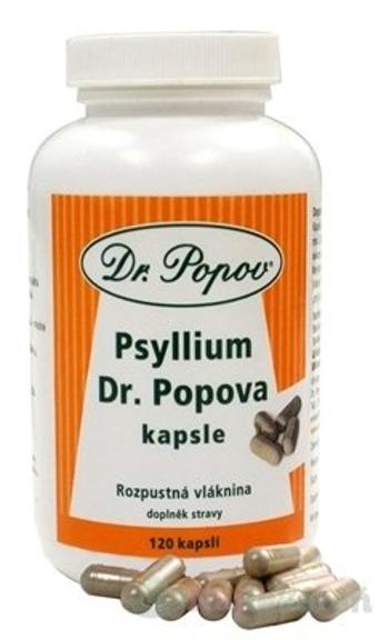 Dr.Popov Psyllium rozpustná vláknina 120 kapsúl