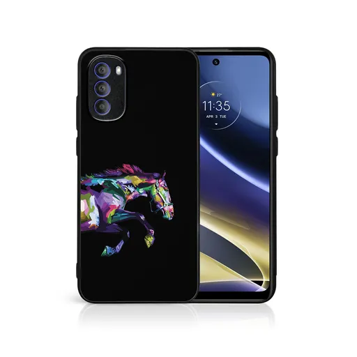 MY ART Ochranný kryt pre Motorola Moto G31 / G41 HORSE (249)