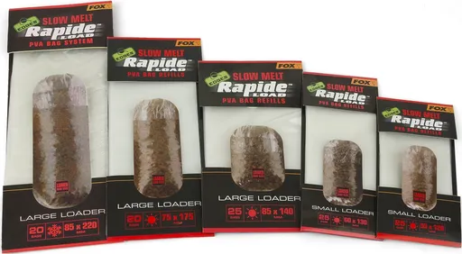 Fox náhradné pva sáčky edges rapide refills slow melt-85x140 mm 25 ks