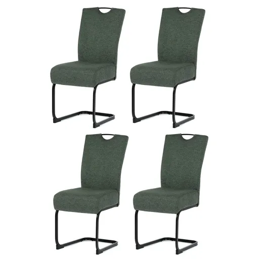 Sada jedálenských stoličiek DCL-E2008 GRN2, 4 ks