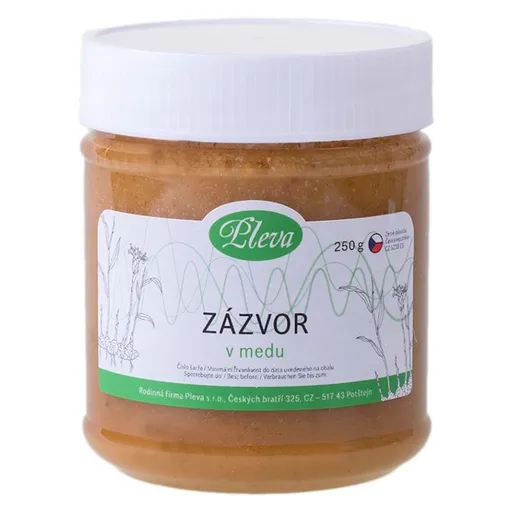 PLEVA Zázvor lekársky v mede 250 g