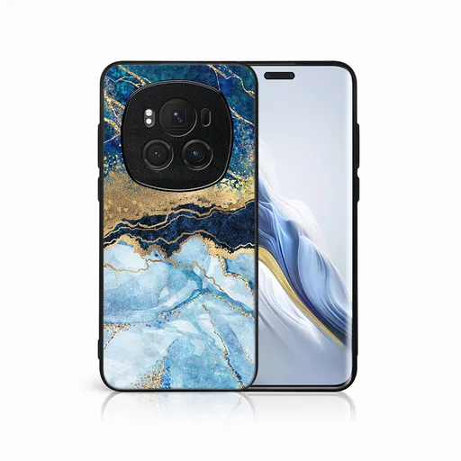 MY ART Ochranný kryt pre Honor Magic6 Pro 5G BLUE MARBLE (141)