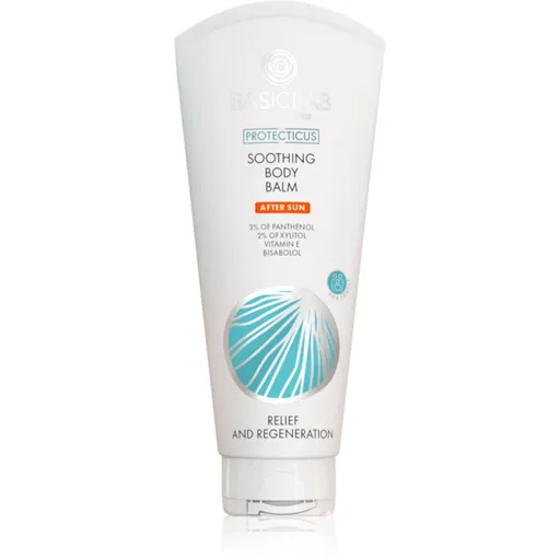 BasicLab Dermocosmetics Protecticus upokojujúce telové mlieko po opaľovaní 100 ml