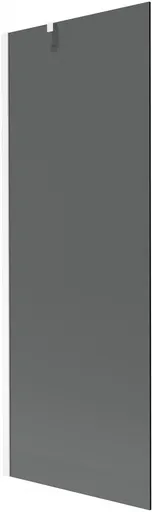 MEXEN/S - Next vaňová zástena FIX 70 x 150, grafit, biela 895-070-000-00-40-20