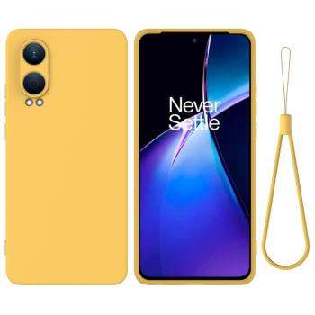 RUBBER Ochranný obal pre OnePlus Nord CE 4 Lite 5G žltý