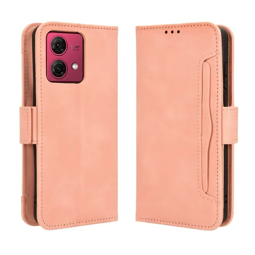 SLOT Peňaženkový obal pre Motorola Moto G84 5G ružový