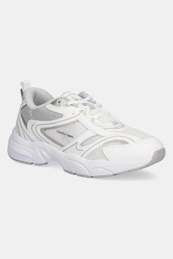 Tenisky Calvin Klein Jeans RETRO TENNIS MESH ML biela farba, YW0YW01807
