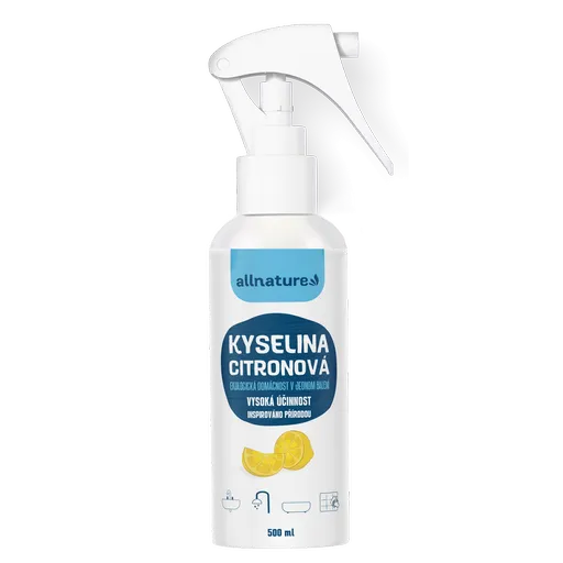 ALLNATURE Kyselina citrónová v spreji 500 ml