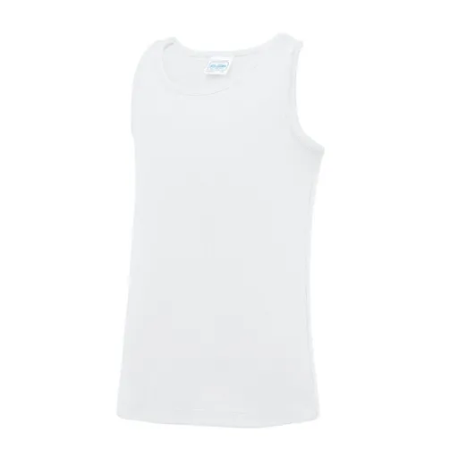 Just Cool Detské športové tielko Cool - Arktická biela | 12-13 rokov