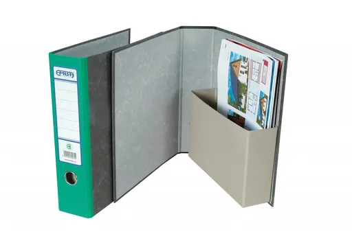 Zakladač archivačný s vreckom A4 7,5cm zelený