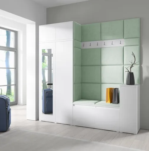 ArtPK Predsieň AMY 26 | biela so zrkadlom farebné prevedenie: Trinity 21