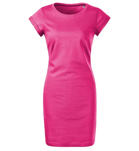 MALFINI Dámske šaty Freedom - Purpurová | 2XL