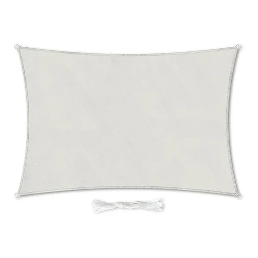 Blumfeldt Obdĺžniková slnečná clona, 2 x 4 m, s upevňovacími okami, polyester, priedušná