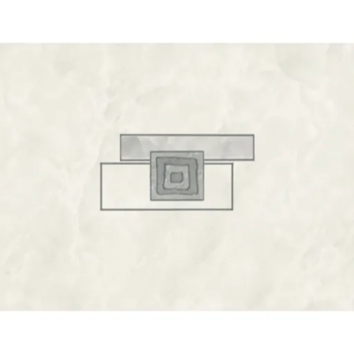 Dekor Multi Laura šedá 25x33 cm lesk WITKB088.1