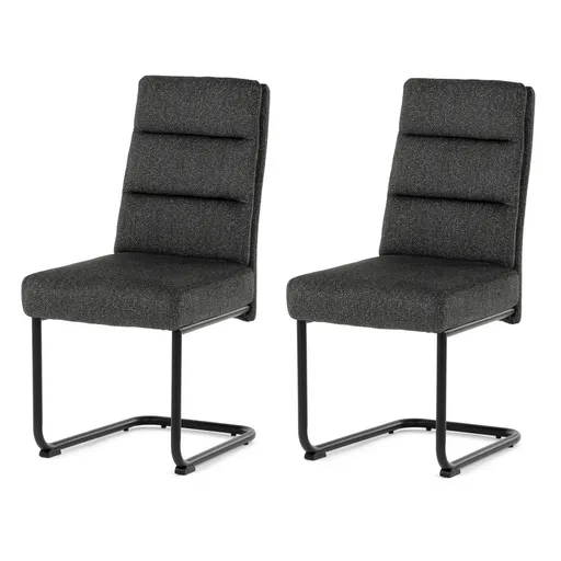 Súprava jedálenských stoličiek DCL-P3107 GREY2, 2 ks