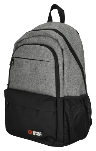 Batoh na notebook Enrico Benetti Hamburg Notebook Backpack 23 l Light Grey