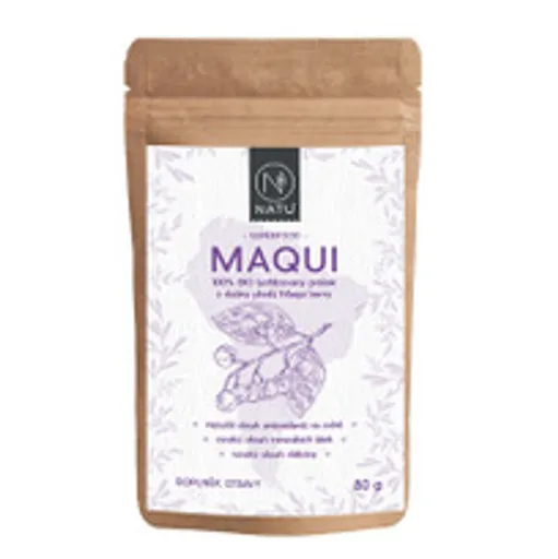 NATU Maqui prášok BIO 80 g