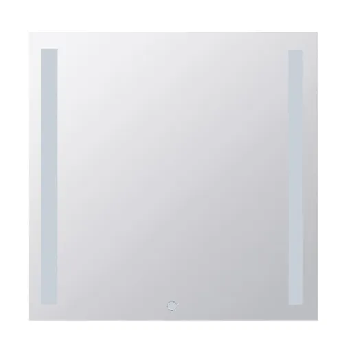 Zrkadlo Bemeta s osvětlením a dotykovým senzoremvo farebnom provedení hliník/sklo 101301127