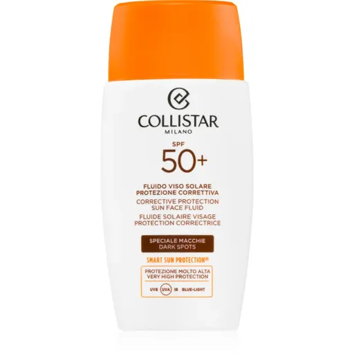 Collistar CORRECTIVE PROTECTION SUN FACE FLUID SPF50+ opaľovací fluid na tvár SPF 50+ 50 ml