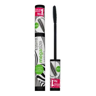 Eveline Mega Size Super Curl Mascara riasenka pre predĺženie a natočenie rias 10 ml