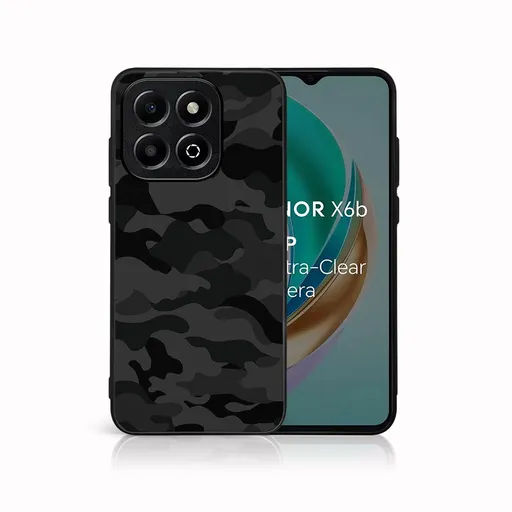 MY ART Ochranný kryt pre Honor X6b BLACK CAMO (234)