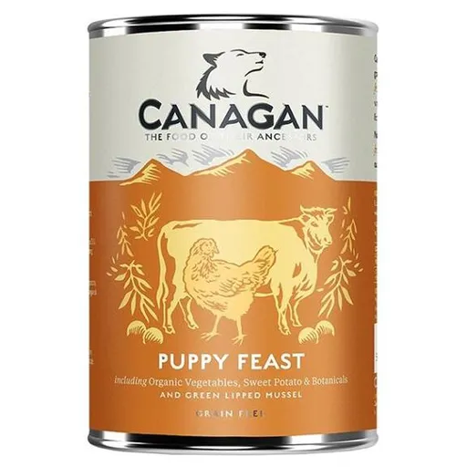 CANAGAN Puppy feast konzerva pre psov 400 g