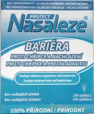 Nasaleze Protect nosný práškový sprej 200 dávok 800 mg