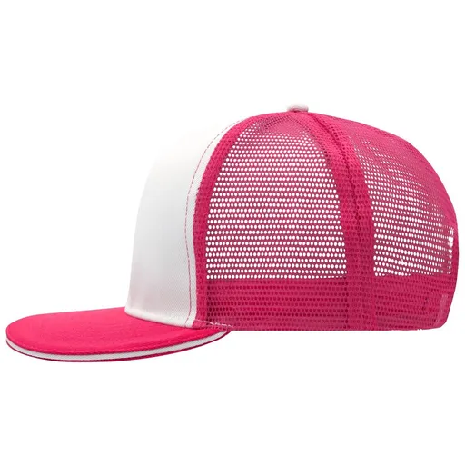 Myrtle Beach (Daiber) Šiltovka s rovným šiltom MB6635 - Biela / purpurová