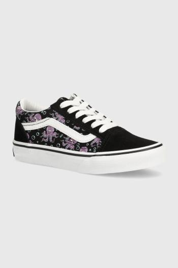 Detské tenisky Vans čierna farba