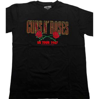 Guns N’ Roses tričko 87 Tour Čierna XXL