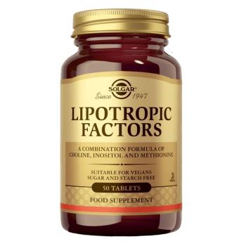SOLGAR Lipotropic Factors 50 tabliet